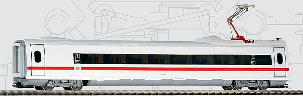 ICE 3 additional Passenger car 1st class with pantograph<br /><a href='images/pictures/Piko TT/47690.jpg' target='_blank'>Full size image</a>